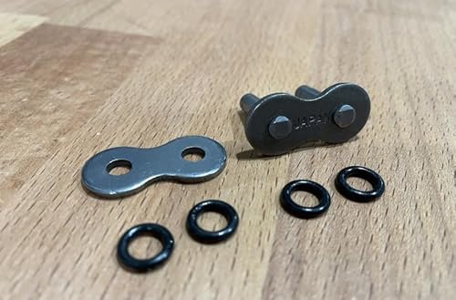 TERAM OCIO - Fijación rápida para remaches compatible con cadena de moto 520 + juntas Tóricas ORing