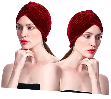 ibasenice Bandeaux de Maquillage pour Femme Serre-têtes de Bain Simples Bandeaux pour Cheveux Rouges