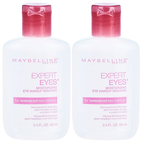 Maybelline New York Expert Eyes Moisturizing Eye Makeup Remover, 2 Count