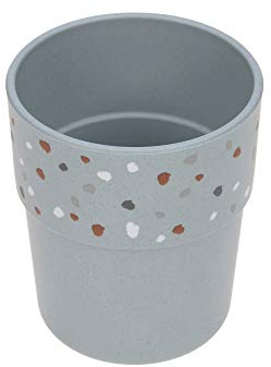 LÄSSIG Taza para niños sin BPA apta para el lavavajillas y el microondas/Mug PP/Cellulose Tiny Farmer Sheep