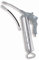 ABAC Pistolet à Graisse G-911, Pistolet avec Tuyau Rigide et Flexible de Lubrifiant Inclus, Capacité de Bouteille 400 ml, Gris