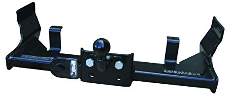 Westfalia Chevalet de remorquage (2 Trous) avec Plaque sphérique pour Ford Transit Fourgon/Break (BJ 04/2000-12/2012) – Ne Convient Pas pour Les Voitures avec marchepied