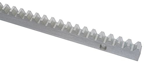 Industrial cancello scorrevole cremagliera azionamento cancello con inserto in metallo apriporta scorrevole denti rotaie totali 12 mm