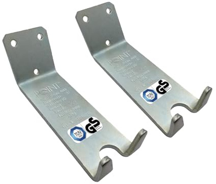 POINT Soporte de pared para bicicleta con pedal de suspensión de hasta 30 kg, ahorra espacio, para almacenamiento vertical, soporte para bicicletas para garaje, sótano, trastero, para todo tipo de