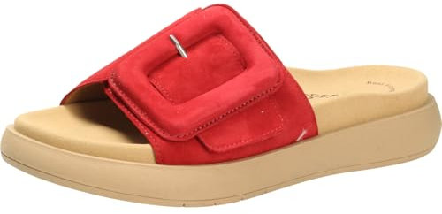 Gabor Damen Pantoletten, Frauen Slipper,Best Fitting,sandalen,freizeitschuhe,schlupfschuhe,schluepfschuhe,slides,slip-ons,rubin,39 EU / 6 UK