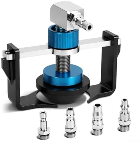 SMZhomeone Kit adaptador de purga de líquido de frenos con sello a prueba de fugas y 4 conectores rápidos compatibles con la mayoría de marcas de vehículos y cilindros maestros