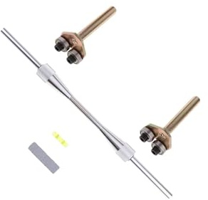 KIXZSAZ Accessorio portatile per l'equilibratura dei pneumatici della motocicletta, facile da usare, equilibratrice per ruote di motociclette e per la riparazione delle ruote di biciclette, strumento