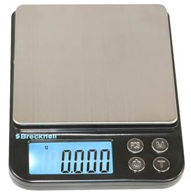Brecknell EPB Small Digital Pocket Balance Scale, 500 Gram Capacity, Battery Powered, Kilogram, Gram, Pound, Ounce, Carat, Counting Modes