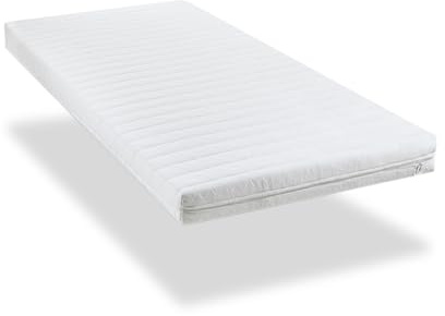 Olympe Literie Matelas 90x190 Latex et Mousse Haute Densité Egio - Hauteur 12 cm | Fermeté et Soutien | Fabriqué en France