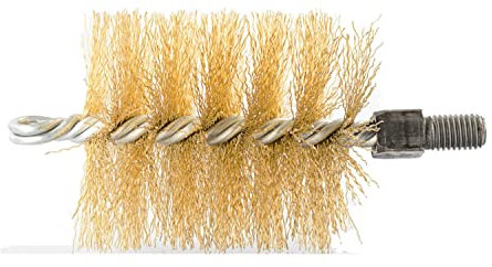 BARETTO Ramoneur pour Kit de Nettoyage de Cheminée, Brosse en Acier pour Cheminées et Conduit de Fumée, Brosse de Remplacement pour Eliminer la Saleté Incrustée (180 mm)