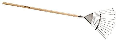 Draper 08975 Heritage Junior Stainless Steel Lawn Rake