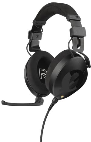 RØDE NTH-100M Auriculares con diadema profesionales RØDE NTH-100M para medios, radiodifusión, podcasting, creación de contenido, transmisión, trabajo desde casa (negros)