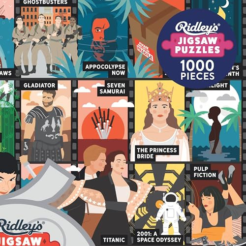 50 Must-Watch Movies Bucket List Puzzle