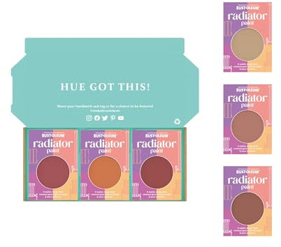 Rust-Oleum Radiator Paint in Gloss Finish – Fiery Shades Tester Box