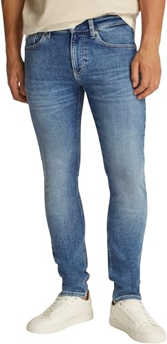 Calvin Klein Uomo Jeans Skinny Fit, Blu (Denim Light), 38W/36L