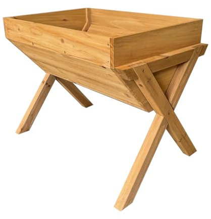 Selections Veg-Trough Wooden Raised Vegetable Bed Planter (75cm)