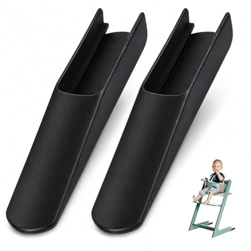 KZTHA 2 Piezas Cubrepiernas Para Silla De Comedor Infantil, Funda Trona Universal, Protectores Antivuelco para Silla Alta, Para Trona, Antideslizante Y Respetuosa Con El Suelo