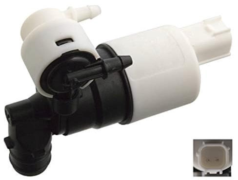 febi bilstein 103391 Waschwasserpumpe für Scheibenreinigungsanlage , 1 Stück