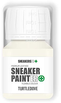 SNEAKERSER Premium Leather Flexible Sneaker/Trainer Paint for Sneakers, Trainers, Shoes and Footwear: TURTLEDOVE - 30ml