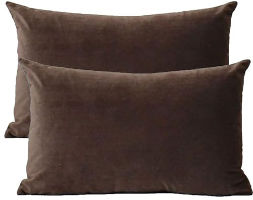 Sofa Kissenbezug 50x70 40x70 Samt Kissenbezüge 40x60, Zierkissenbezug Dekokissen Sofakissen Mit Reißverschluss 60x80 Kissenhülle 33x50 Dekorative Weiche Zierkissenbezüge Kissen Bezug ( Color : #26 , S