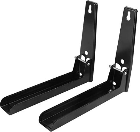 Alipis 1stk Mikrowellenregal Wandhalterung Regalhalterung Wandhalterung Mikrowelle Mikrowellen-wandregal Wandregal Aus Edelstahl An Der Wand Montiert Rostfreier Stahl Wandbehang