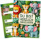 ZETTMANN® Dschungel Kindergeburtstag - 10er Set - Kindergeburtstag Einladung - Einladungskarten Kindergeburtstag Tiere - Einladungskarten Mädchen & Jungen (Lustige Tiere)