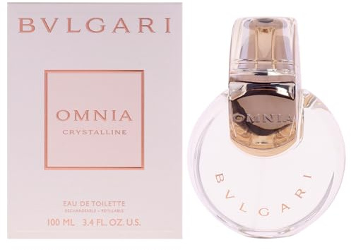 Bvlgari Omnia Crystalline by Bvlgari for Women - 3.4 oz EDT Spray (Refillable)