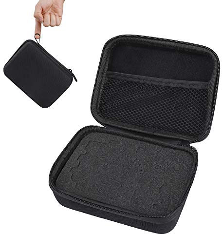 QIMEI-SHOP Estuche de Transporte Funda Cámara Deportiva para GoPro Compatible GoPro Hero 8/7/6/5/4/3+/3/2 y Action Camera Accesorios Protección Prueba Choques Talla Pequeña