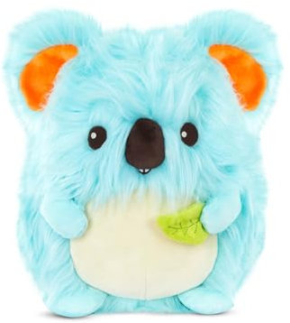B. toys Kody Plüsch-Stofftier, Himmelblau, 25 cm, weiches und buntes Koala-Spielzeug für Babys, Kleinkinder, Kinder, Flauschige Funkies, ab 0 Monaten