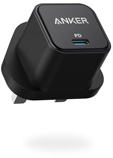 USB C Plug, Anker 20W USB C Charger - Fast Charging PowerPort III Cube Charger, Compatible with iPhone 17/16 Plus/16 Pro/16 Pro Max, 15/14/13/12 Series, Galaxy, iPad (Cable Not Included)