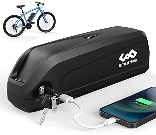 Batería E-Bike (Hailong-2) 36V 15AH con cargador, apto para motores 250W - 700W, para Mifa VAUN Prophete, puede coincidir con Tianneng, más adecuado para la modificación