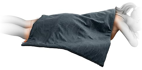 Pure Enrichment PureRelief Pro Far Infrared Oversized Body Wrap - 35” x 27” Full-Body Infrared Heating Pad for Back Pain, Shoulder Aches, Neck Strains, & Soreness in Knees, Abdomen, Chest, & Legs