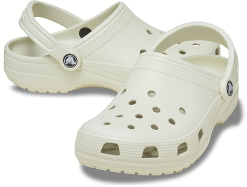 Crocs Unisex Kids Classic Clog K Clogs, Linen, 4 UK