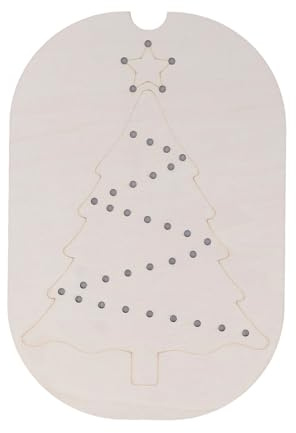 Puzzle con picchetti in legno, gioco tavolo, modello albero di Natale, educazione precoce, allenamento motorio fine, gioco tavolo sensoriale per bambini, anziani, sollievo dallo