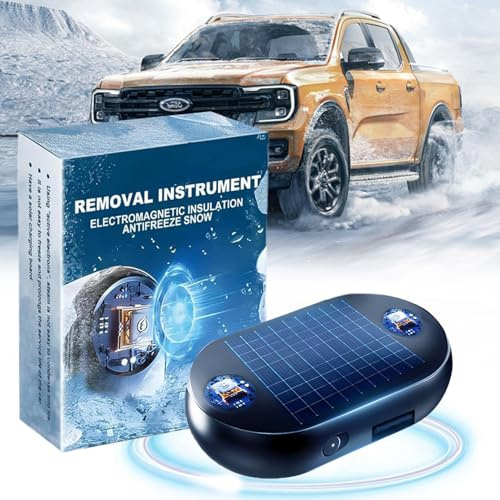 WestCamel Electromagnetic Car Deicer, 2025 New Antifreeze Electromagnetic Car Snow Removal Device, Car Defroster, Fast and Efficient Kinetic Molecular Heater,Efficient Car Defroster (1PC)