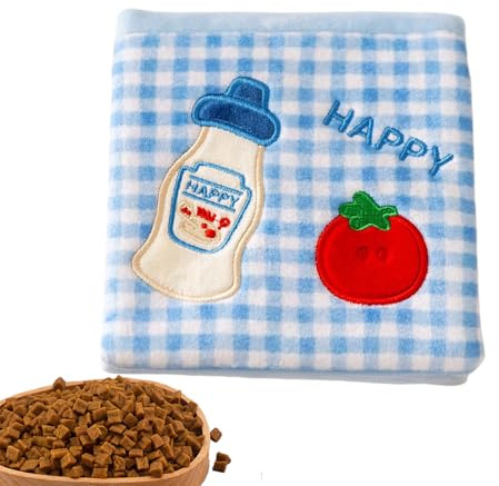 Set di giocattoli puzzle per cani, per addestramento, tappetino per annusare le abilità, giocattoli in con supporto per dolcetti, attrezzatura per animali domestici, dispenser di premi per