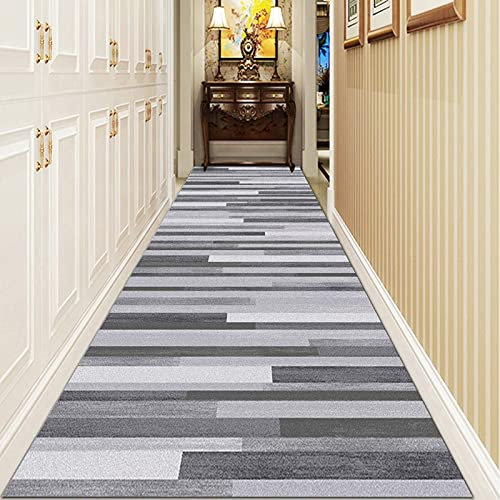HYEYXKK Corridoio Runner Tappeto per Soggiorno/Cucina/Camera da Letto, 1m / 1.5m / 2m / 2.5m / 3m / 3.5m / 4m / 4.5m / 5m / 5,5 m / 6 Metri di Lunghezza Tappeti, Soft Touch Zerbino Lavabile