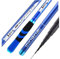 DawnDream Angelrute Kohlefaser-Teleskop-Angelrute Hand-polig Karpfen Ultraleicht Super Hard Travel 3.6/4,5/5.4/6.3/7,2m Stipprute (Color : Blue, Length : 6.3 m)