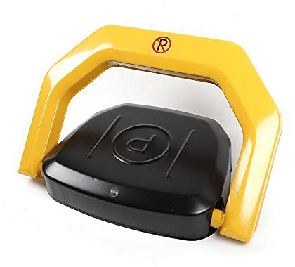 NeNchengLi Automatisk parkeringsspärr med fjärrkontroll 180° vikbart parkeringsspärr
