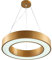 MLIGHT 1-Ring LED Pendant Light, 12 Inch Round Chandelier Dimmable Ceiling Hanging Light Fixture for Kitchen Island Dining Room Bedroom