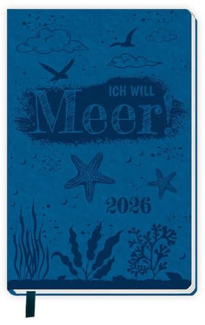 Trötsch Taschenkalender A7 Soft Touch Maritim 2026: Soft Touch Terminkalender
