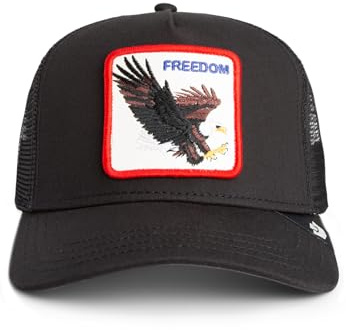 Goorin Bros. Trucker Cap Freedom Eagle Void Black Schwarz, Size:OneSize