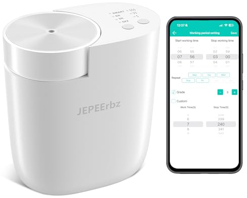 Difusor Aceites Esenciales Sin Agua, Difusor De Enchufe, Control Inteligente Vía App Bluetooth, Cobertura hasta 500 Ft²