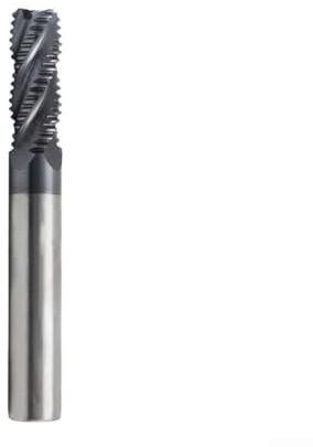 Fresa per sgrossatura in carburo solido con rivestimento Altin per acciaio Hpc Acciaio inossidabile Alluminio Ghisa a 4 flauto tipo ora 35 gradi per elica destra 45 gradi per macchina utensile CNC