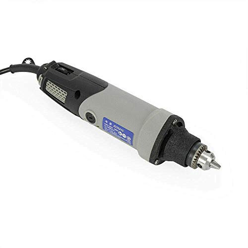 Berkalash 400 W elektrisk slipmaskin, 6 lägen variabla hastigheter roterande verktyg, elektrisk stavkvarn 0–28 000 r/min