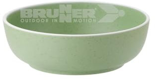 BRUNNER SCODELLA Ø 16 CM IN RESISTENTE MELAMINA E CON FONDO ANTISCIVOLO - FANTASIA VERDE DOLOMIT