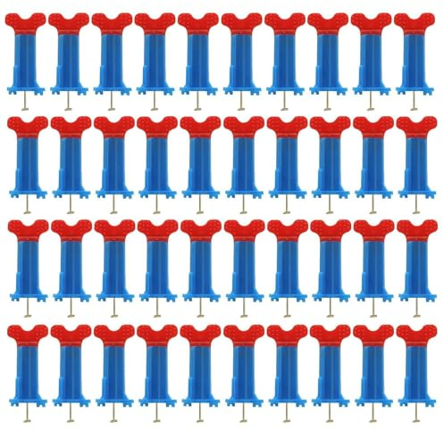 livellatore per piastrelle, 40 distanziatori per piastrelle, strumenti composti di livellamento del pavimento con spessori, strumenti livellatori per piastrelle, composti di livellamento per