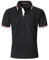 NANAMEEI Men's Short Sleeve Polo Shirts Casual Slim Fit Basic Plaid Colors Golf T-Shirt,Dark Gray,3XL