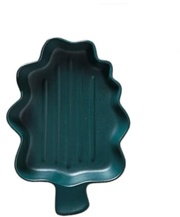 gratängform Kreativ trädformad keramisk bakform for bakat ris(Green)