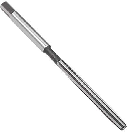 sourcing map Hand Reamer 3mm Alloy Tool Steel H8 6 Straight Flutes Hand Milling Cutter Tool Metric Reaming Drill Bit for Metal